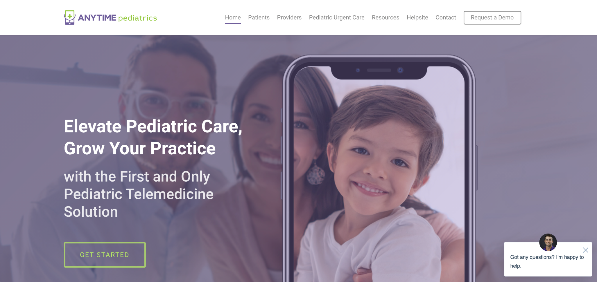 AnytimePediatrics online doctor service for children