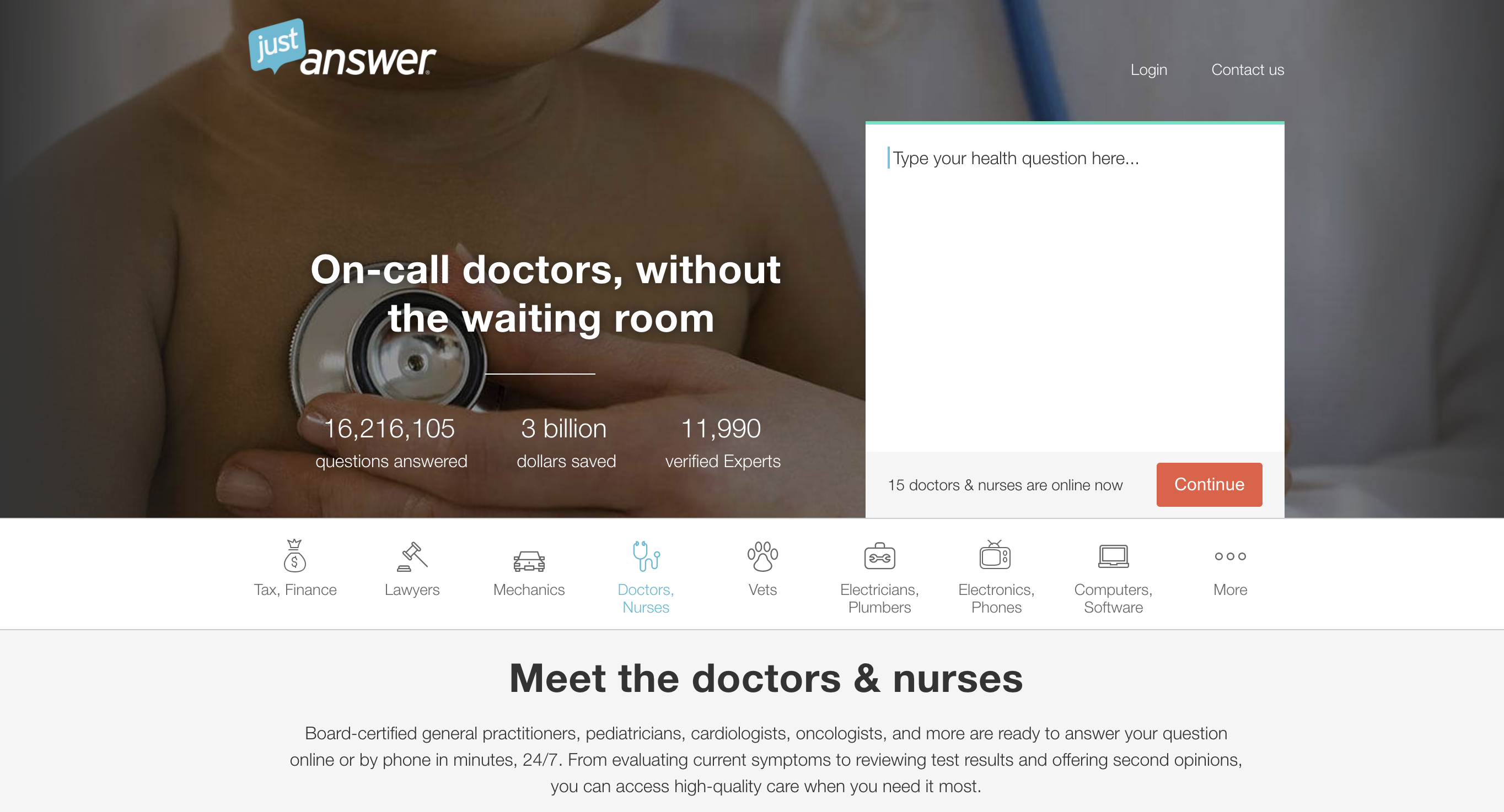Free live chat doctors online