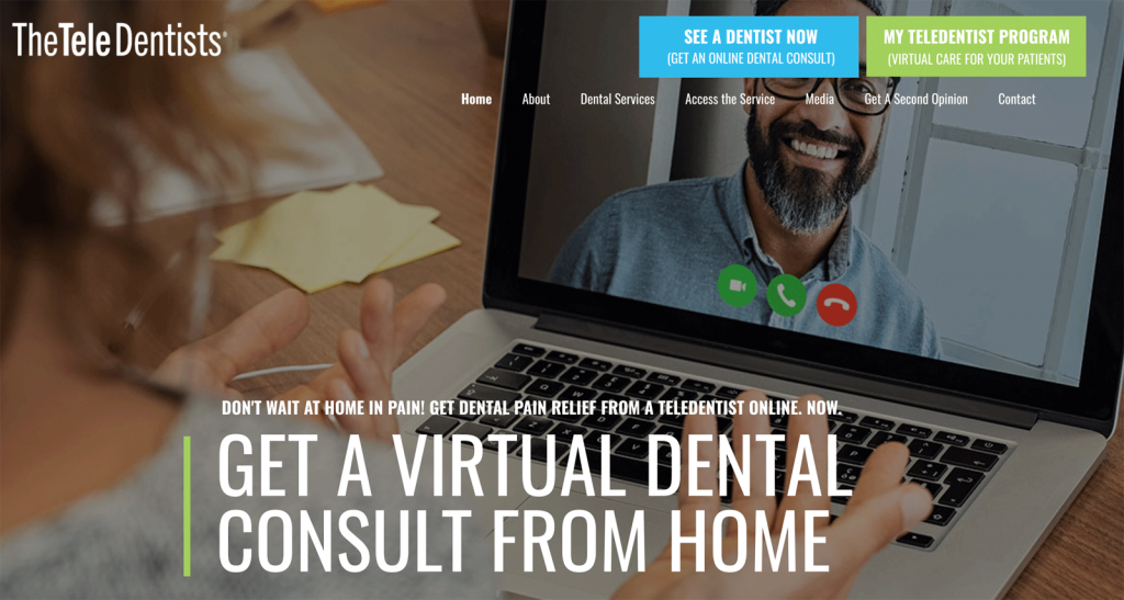 See your dentist – online!