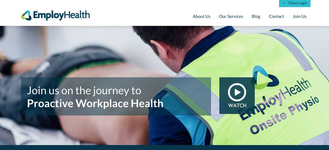 employ health screenshot