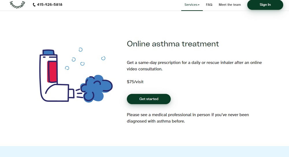 Lemonaid Primary Care Complete Asthma